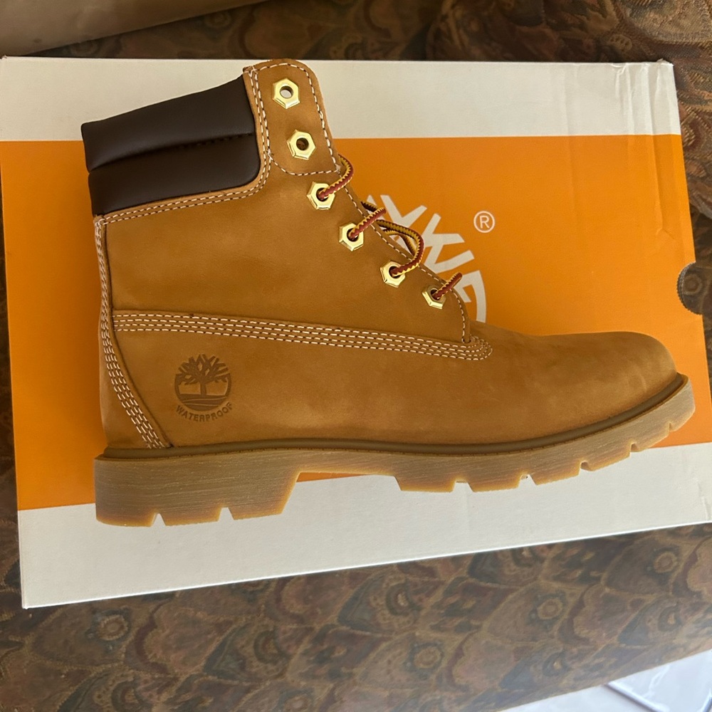 Timberland Tan Leather Waterproof Boots